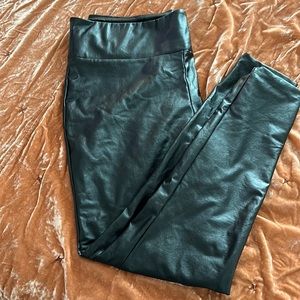 Pleather leggings